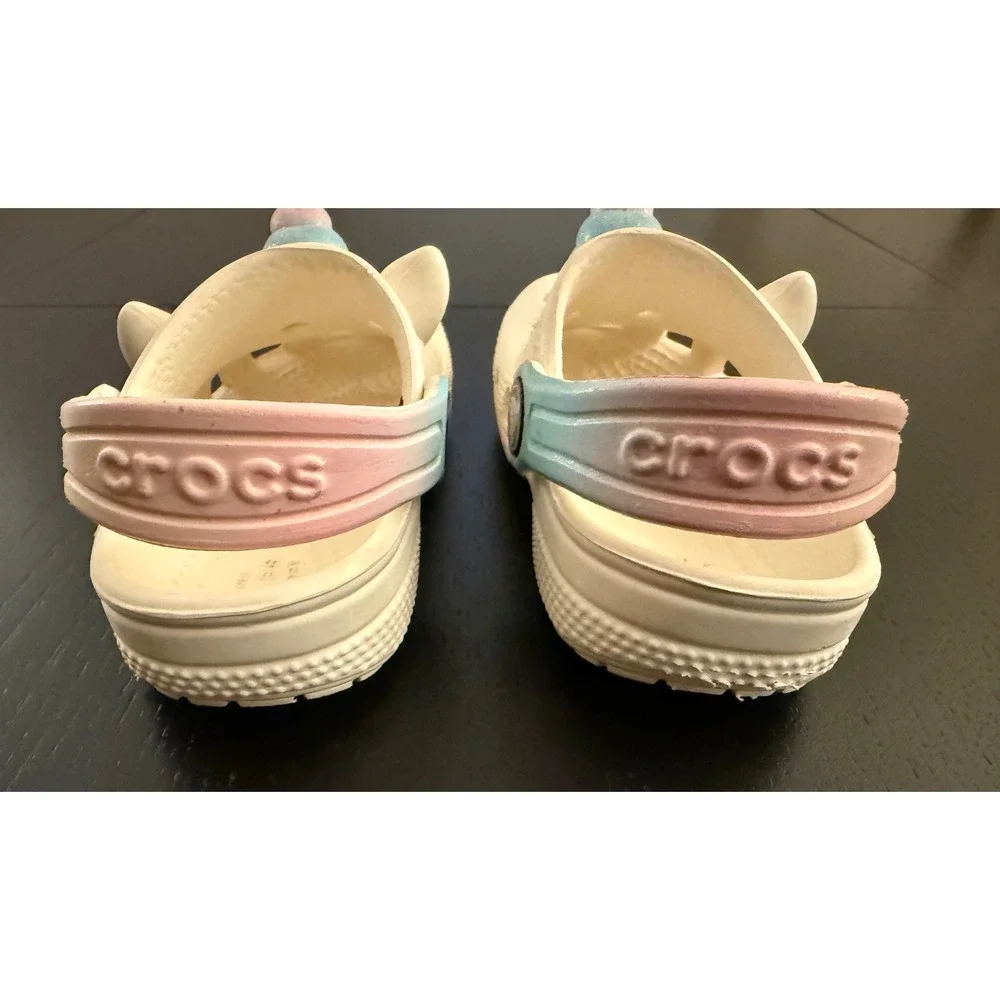 CROCS toddler unicorn